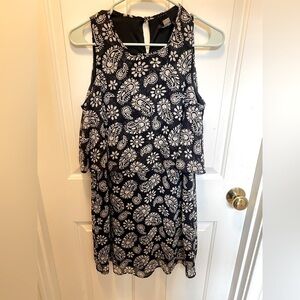 Paisley Navy blue Tommy Hilfiger Dress size 10P